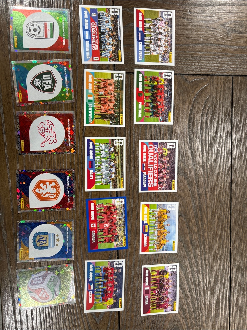 Panini FIFA World Cup 2026  Sticker Collection - Multicolor Team Cards
